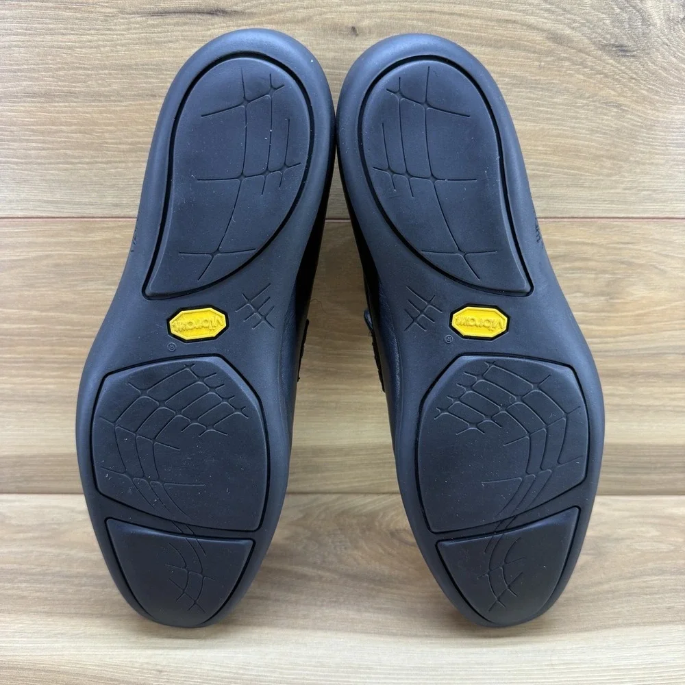 Allen Edmonds Lake Como Penny Loafers‎ Mens 11 11.5 ? Vibram Soles Black Leather